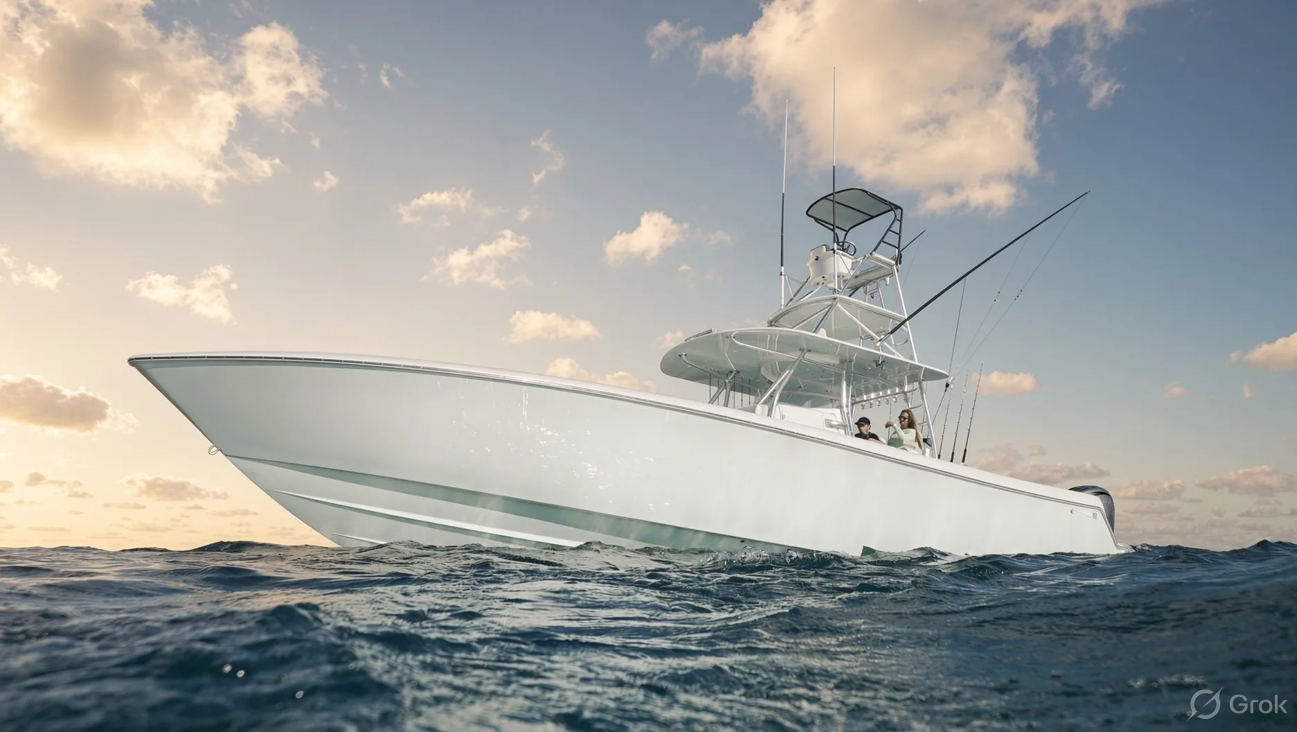 Contender sportfishing boat for Kuwait offshore fishing